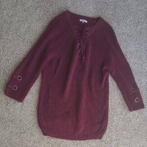 Miracle Women's Burgundy Sweater